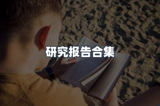 研究报告合集